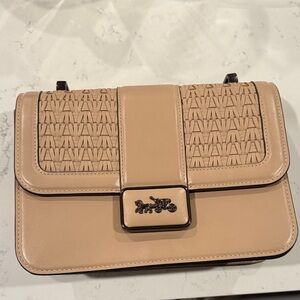 Coach Allie Woven Shoulder Bag